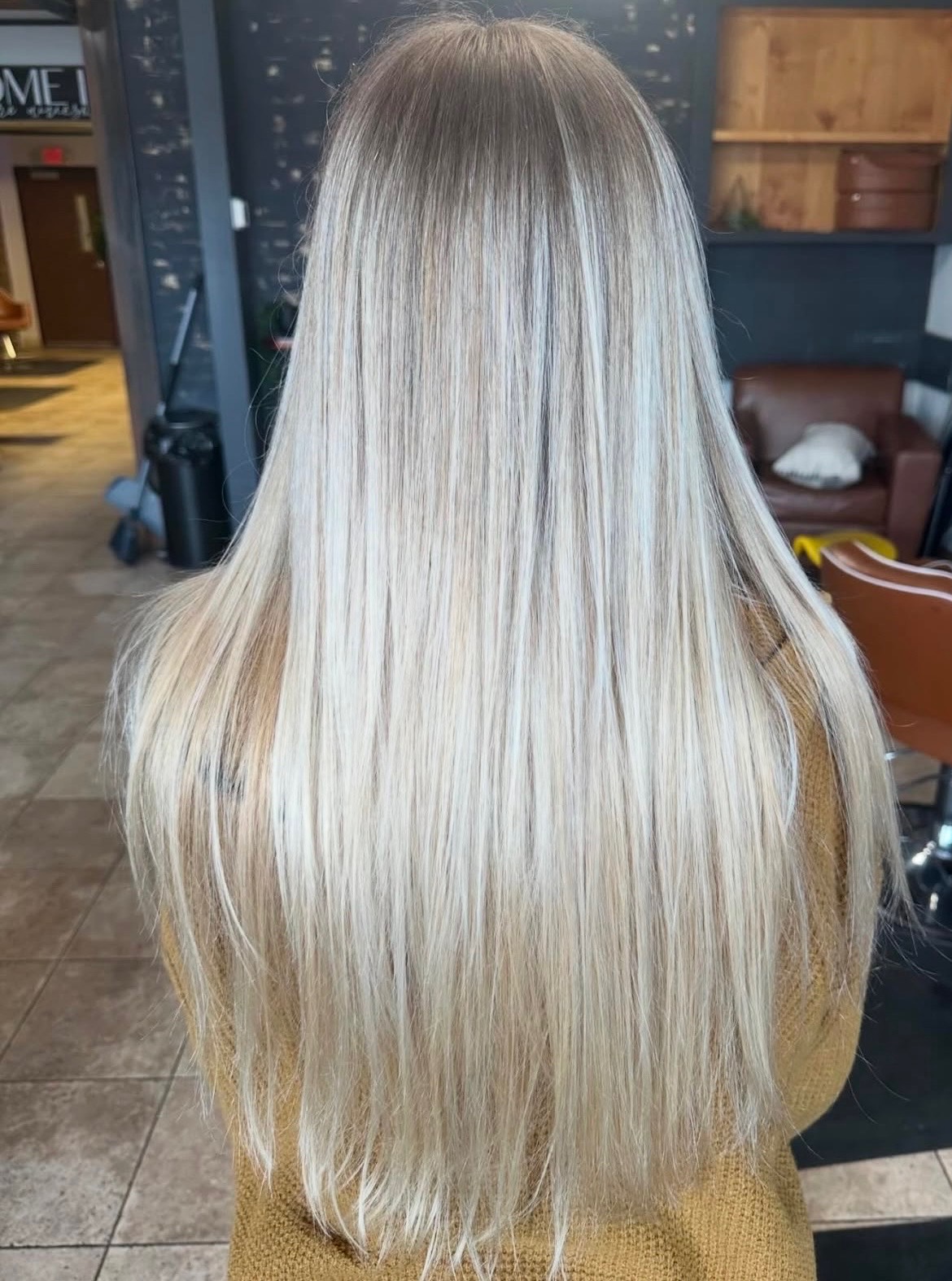 Complete hair transformation example