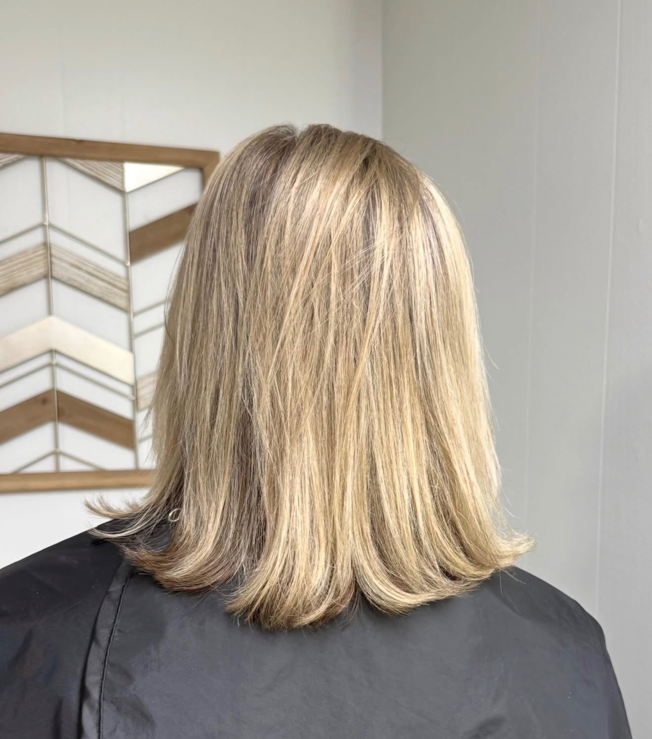 Blonde hair result