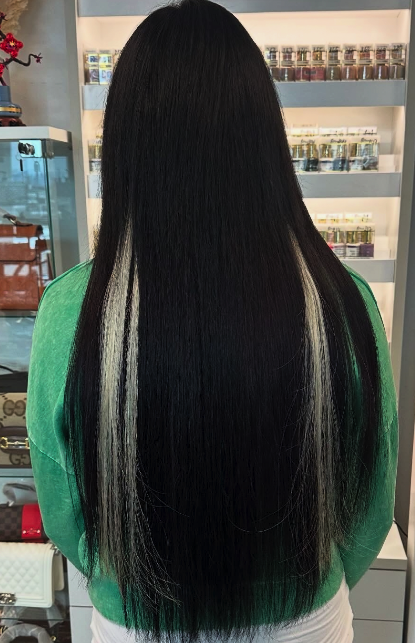 Hair extensions result