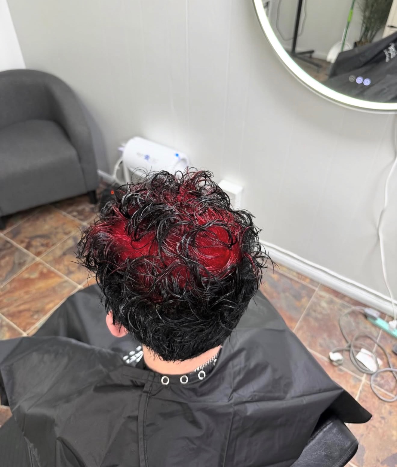 Fashion color hair result