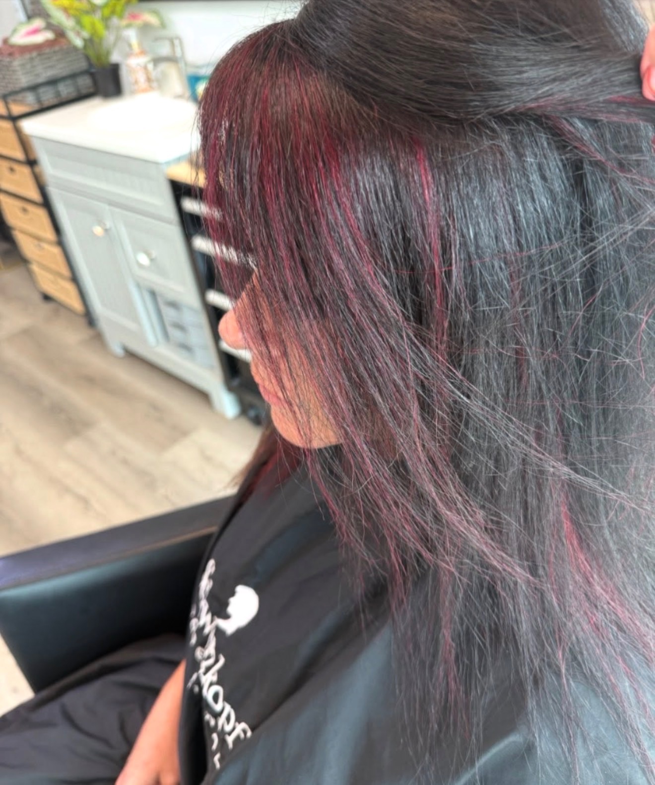 Fashion color hair result