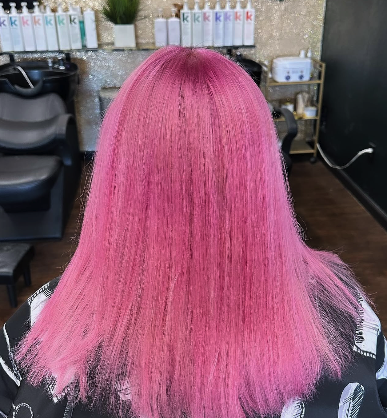 Fashion color hair result